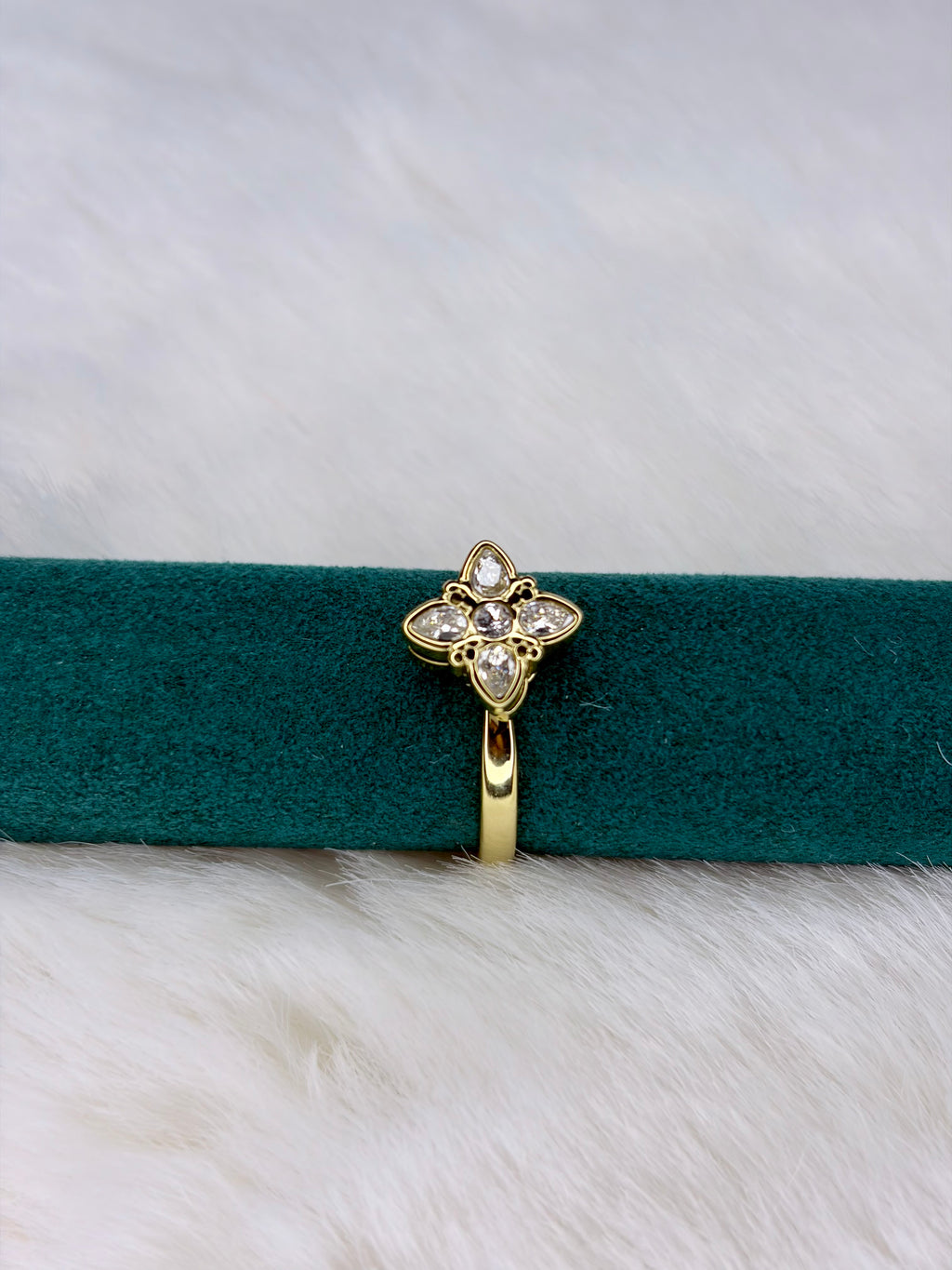 Bague Amore Martelé