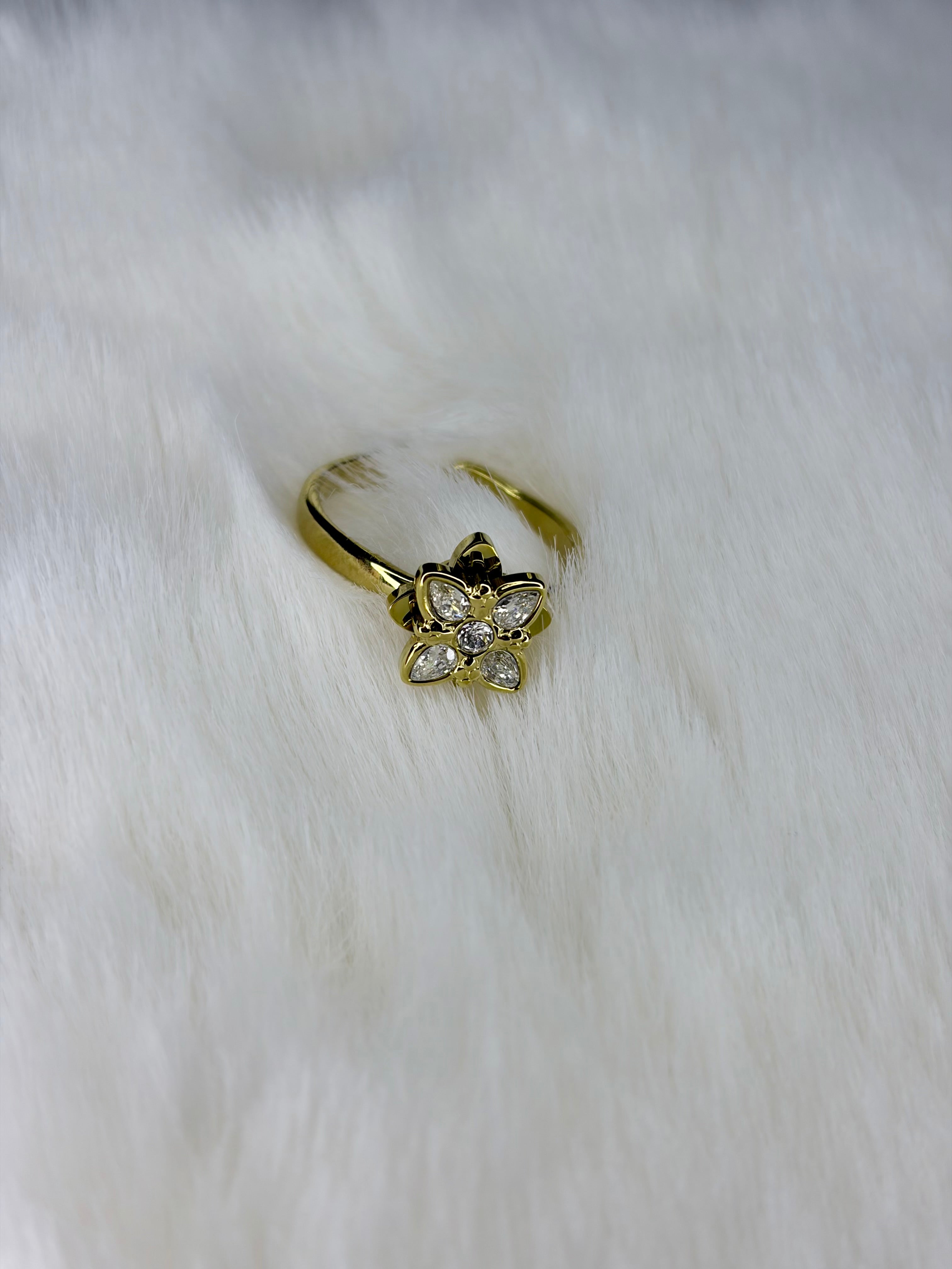 Bague Amore Martelé