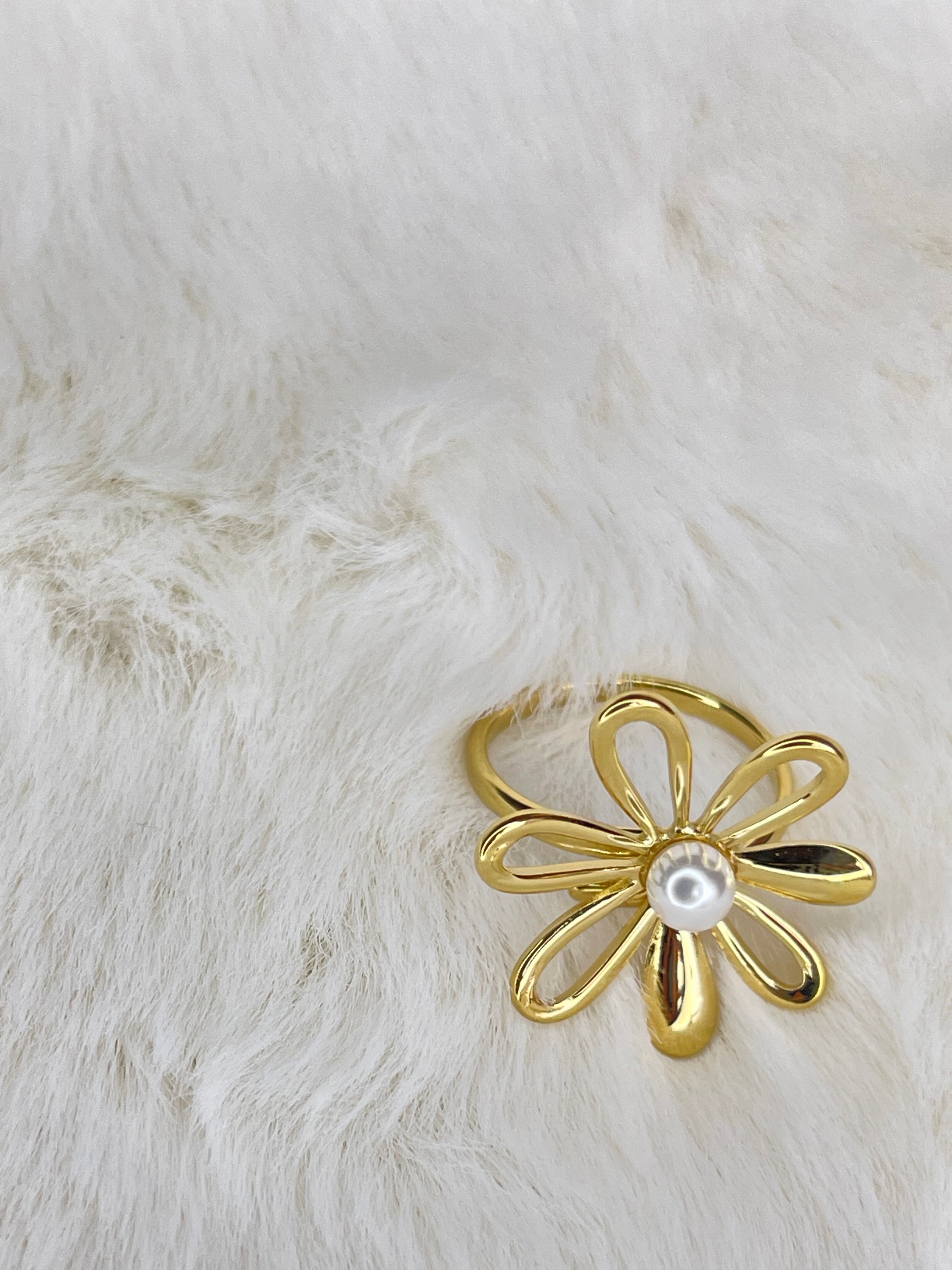 Bague fleur